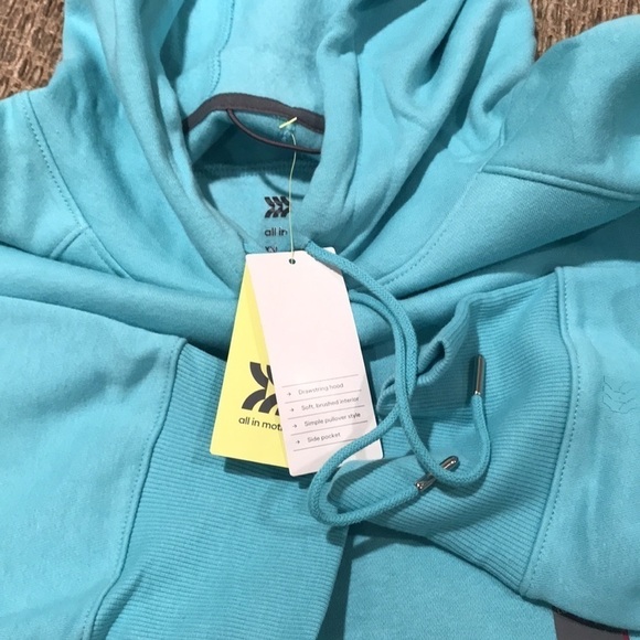All in motion teal men’s hoodie new - Picture 5 of 5